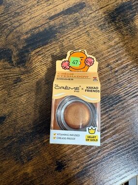 The Crème Shop x Kakao Friends Heart of Gold Shimmer Cream Eyeshadow - Gold